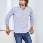 Men's Premium Long Sleeve Polo